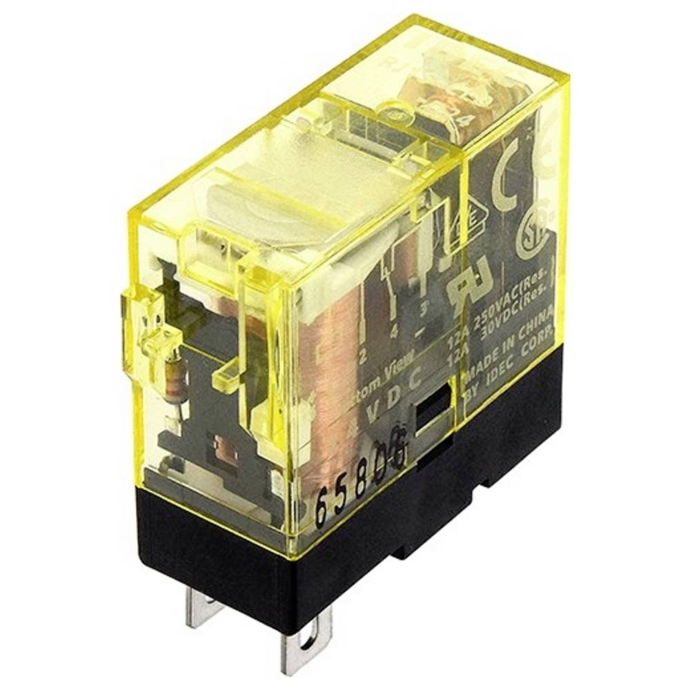 Idec RJ Series Industrieel relais Nominale spanning: 24 V/DC Schakelstroom (max.): 12 A 1 stuk(s)