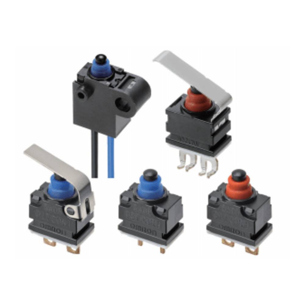 Omron D2GW-A03F Microschakelaar 13.5 V/DC 0.01 A 1x uit/(aan) 1 stuk(s) Bag