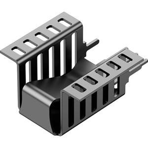 Fischer Elektronik FK 267 MI 220 V FK 267 MI 220 V Koellichaam 23.3 K/W (l x b x h) 25 x 13 x 13 mm TO-220