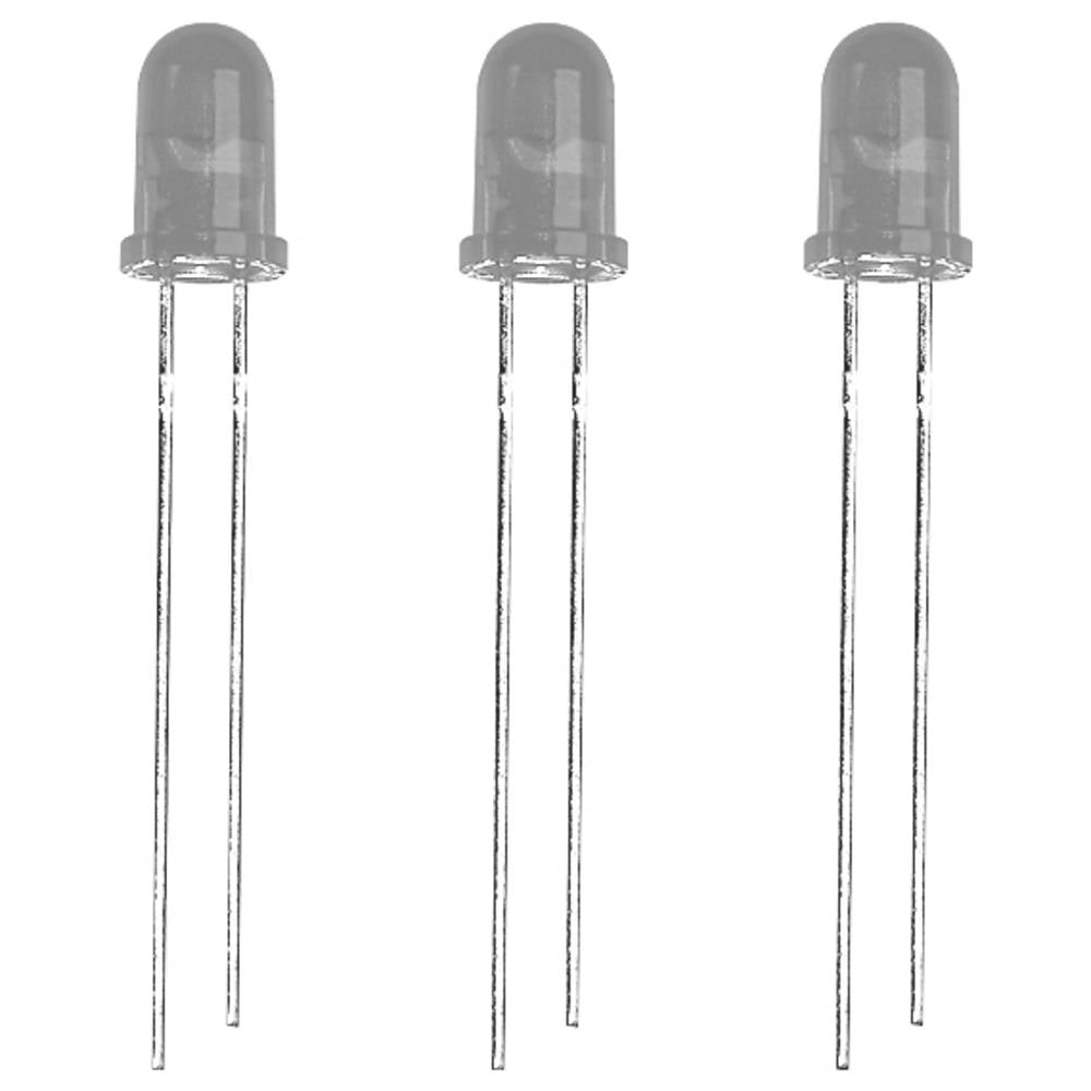 Lite-On LTL-307Y-012 Bedrade LED Geel Rond 5 mm 29 mcd 50 ° 20 mA 2.1 V Bulk