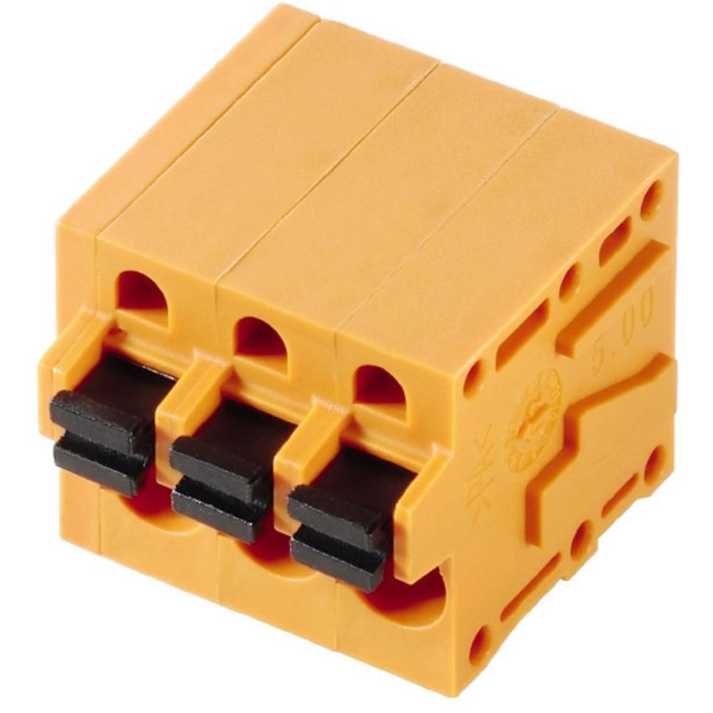 Weidmüller 1330720000 Veerkrachtklemblok 2.5 mm² Aantal polen 3 Oranje 90 stuk(s)