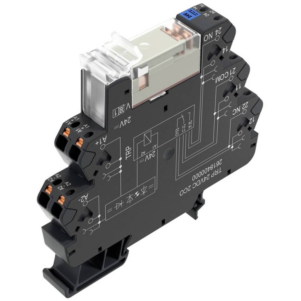 Weidmüller TRP 12VDC 2CO Koppelrelais 12 V/DC 8 A 2x wisselcontact 10 stuk(s)