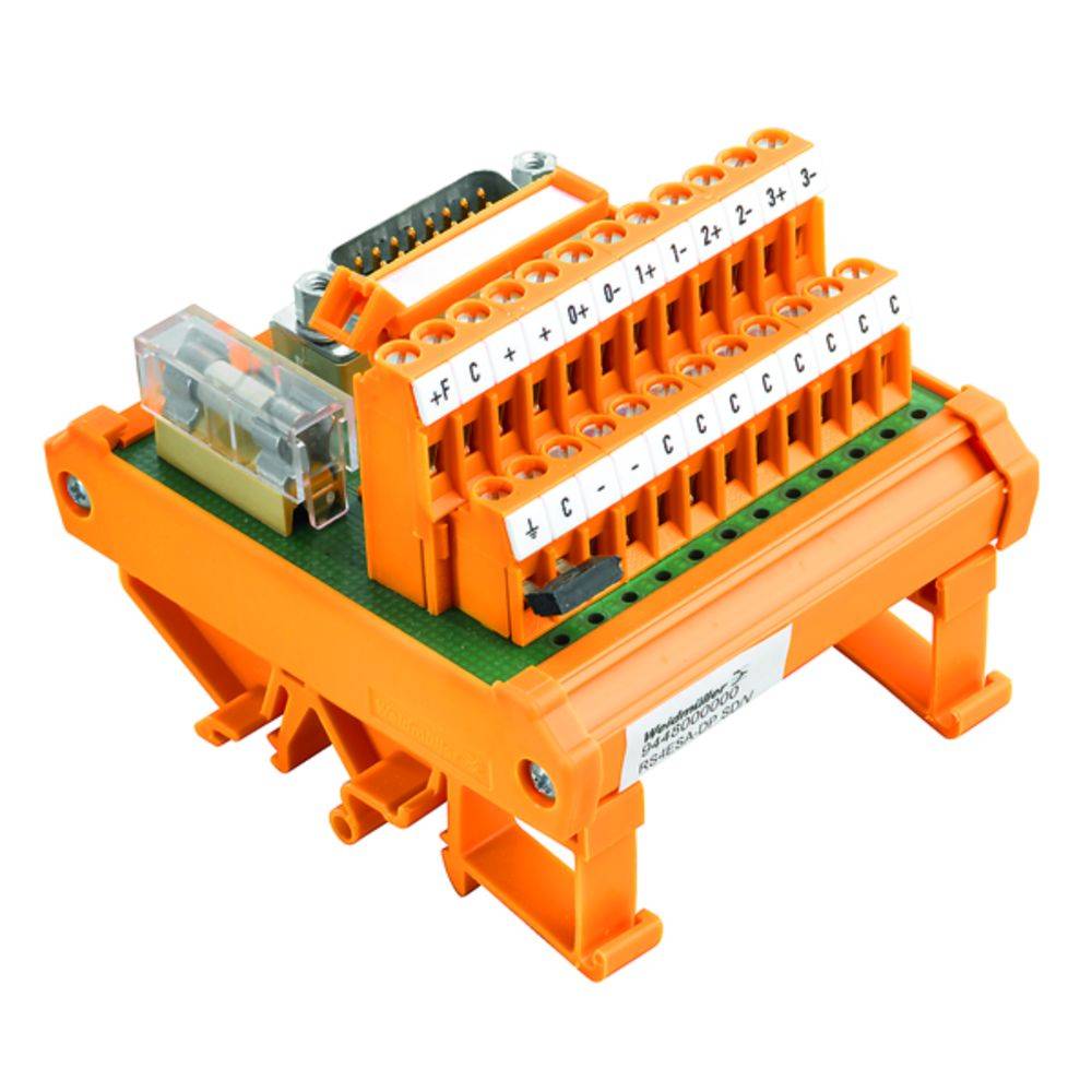 Weidmüller Overdrachtelement 1 stuk(s) RS 4AIO DP SD S 50, 25 V/DC, V/AC (max)