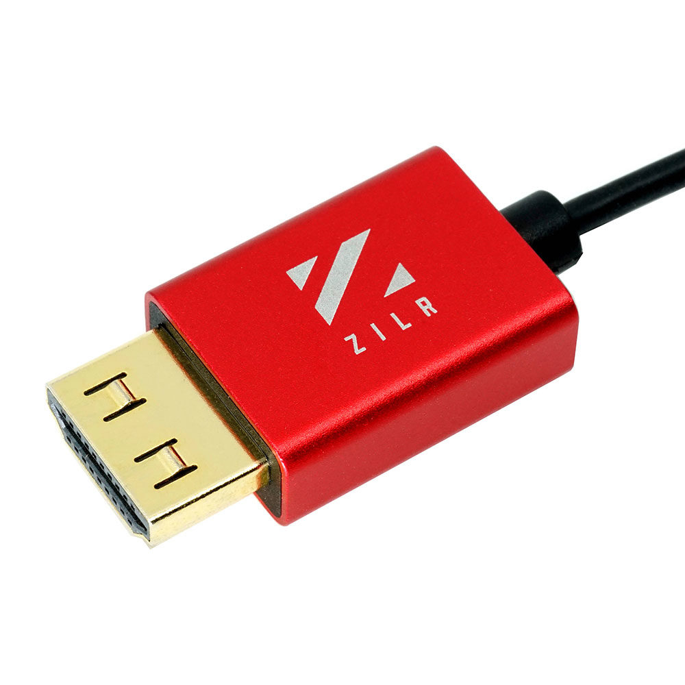ZILR 8K60P Hyper Thin Ultra High Speed HDMI Cable 1m