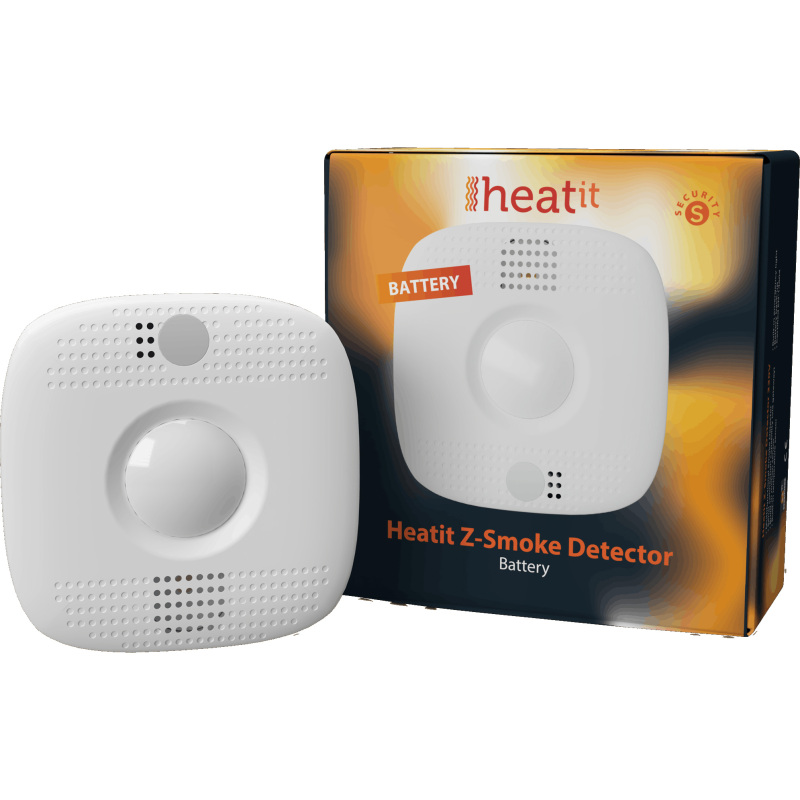 Heat it Z-Smoke Detector Battery Rookmelder