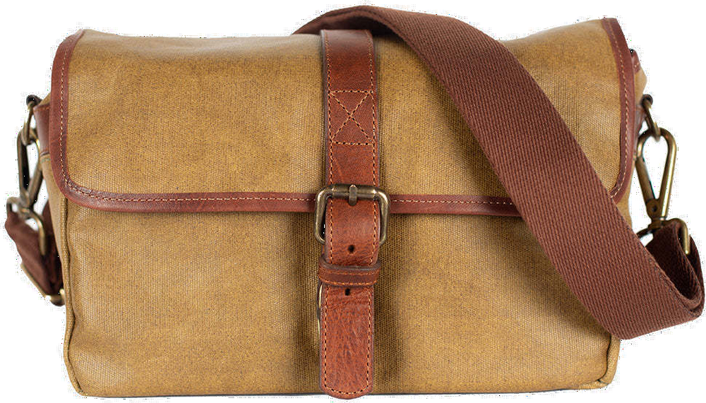 Bronkey Paris Camera Bag Waxed Canvas Olive Green Limited Ed | Schoudertassen | 8436592714322