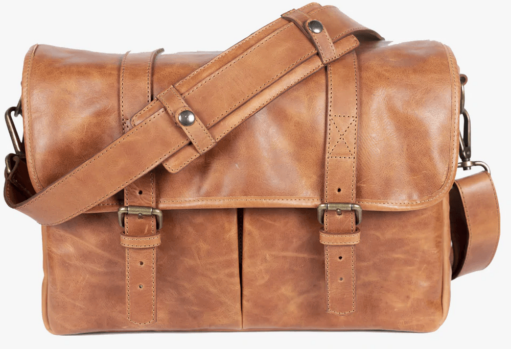 Bronkey Roma Tanned Leather Camera Bag | Schoudertassen | 8436592714162