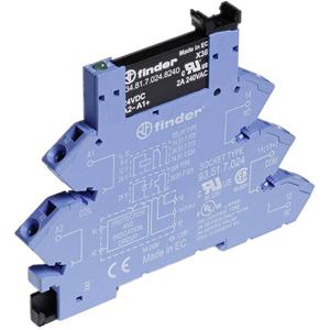 Finder Halfgeleiderrelais 38.91.7.024.9024-10 2 A Schakelspanning (max.): 24 V/DC 1 stuk(s)