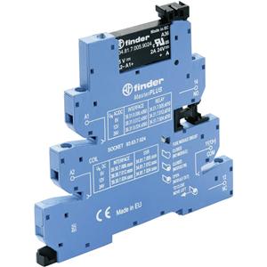 Finder Halfgeleiderrelais 39.30.0.024.8240-10 2 A Schakelspanning (max.): 230 V/AC 1 stuk(s)