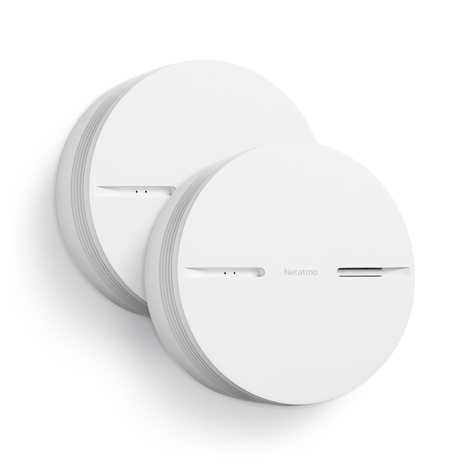 Netatmo Slimme Rookmelder Wit 2 Stuks Incl. Batterij 10 Jaar