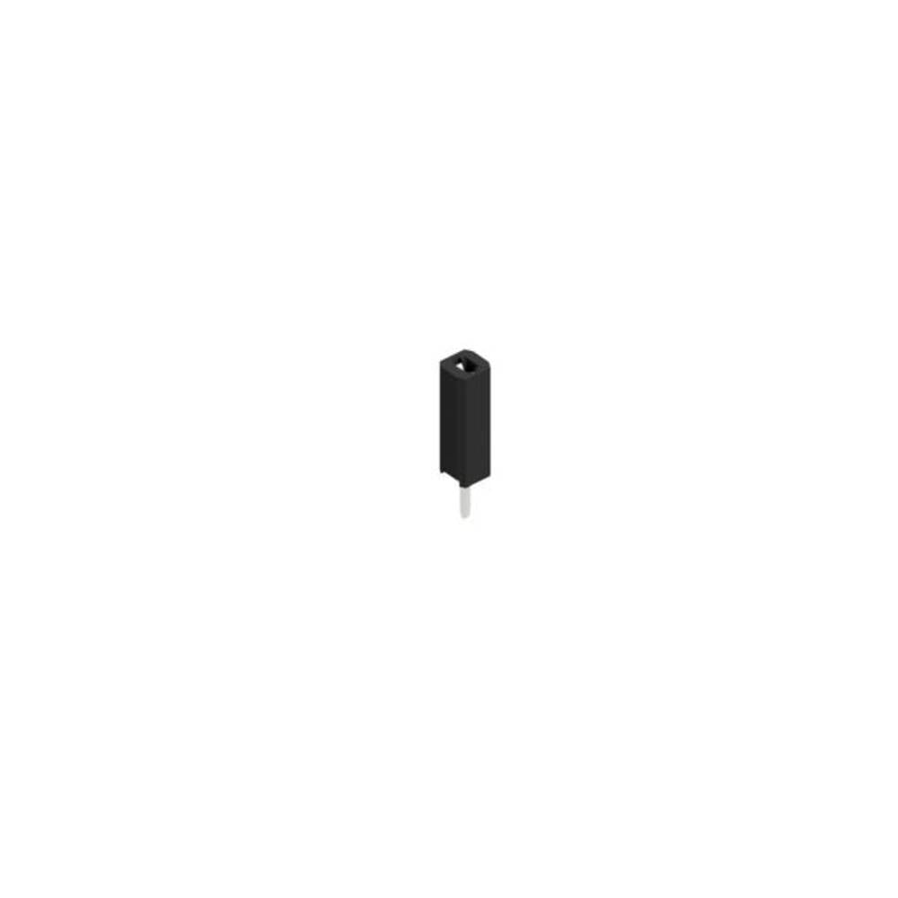 Fischer Elektronik Female header (standaard) Aantal rijen: 1 10025408 10 stuk(s)