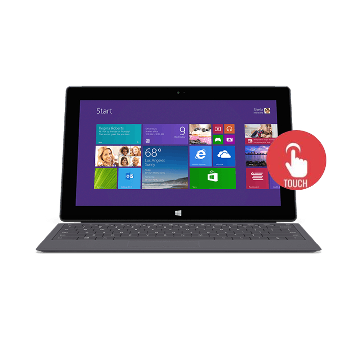 Microsoft Surface Pro 2 - Intel Core i5-4e Generatie - 10 inch - 8GB RAM - 256GB SSD - Windows 11