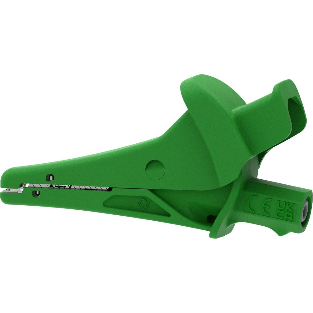 Electro PJP 5104-IEC-CD1-V Krokodillenklem Groen Klembereik (max.): 25 mm Lengte: 91 mm 1 stuk(s)
