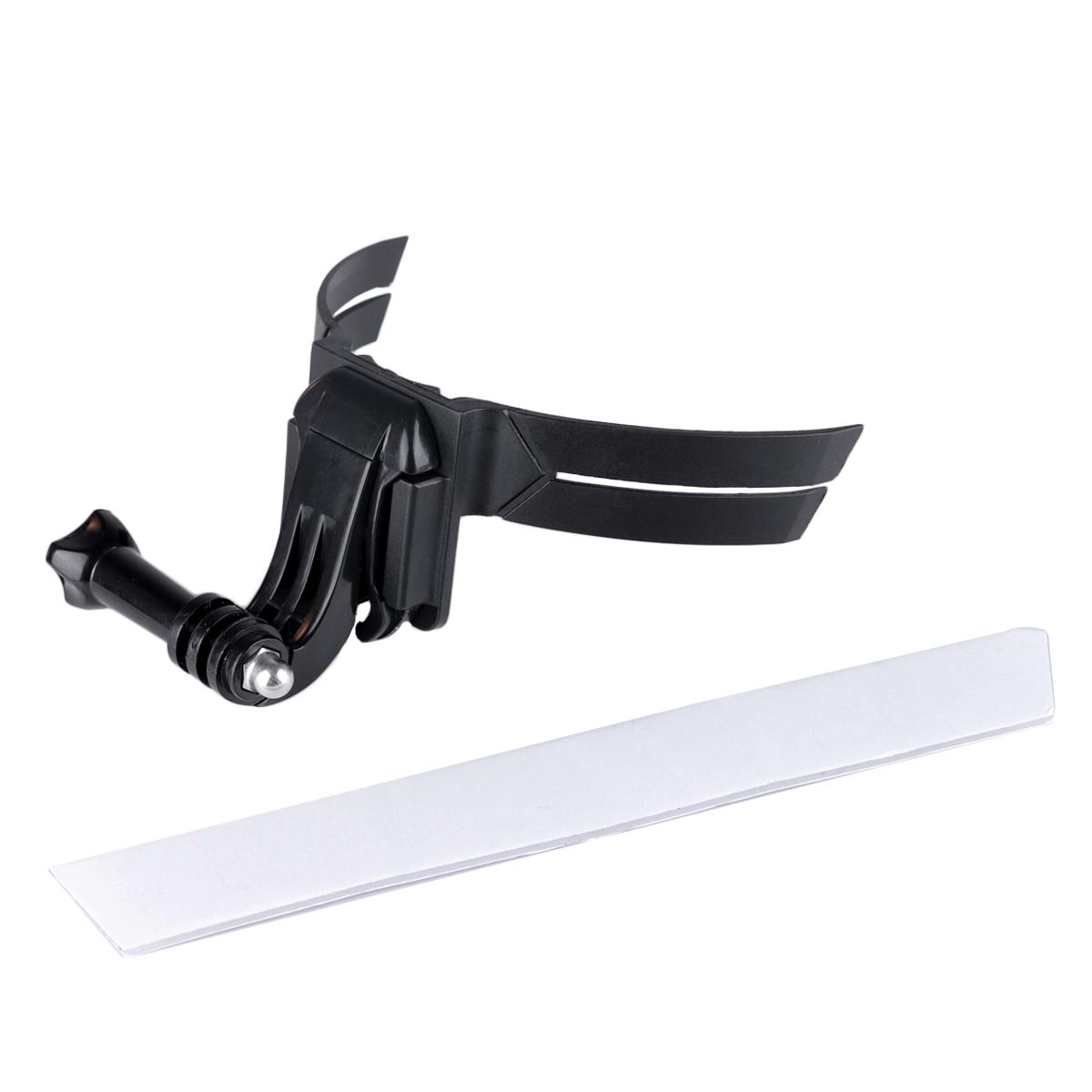 Choubo nineteen Motorhelm Chin Stand Mount Houder voor GoPro Hero 7 8 9 10 Zwart Full Face Houder voor Yi DJI Actie Camera Accessoires zwart