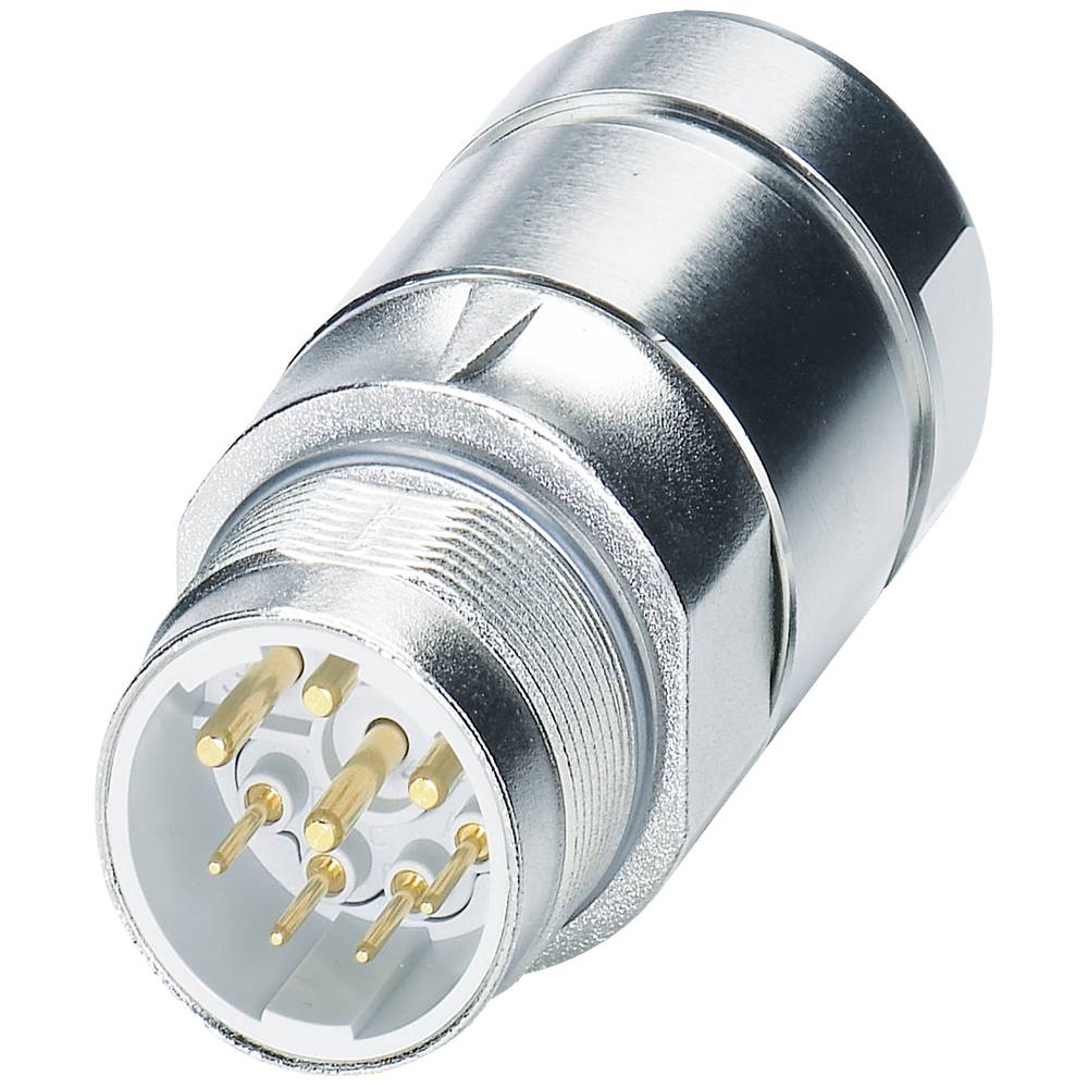 Phoenix Contact Kabelconnector - power M23 - Serie P30 1605575 SF-7EP1N8A90DU Zilver  Inhoud: 1 stuk(s)