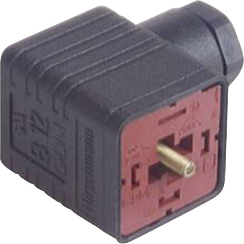 Hirschmann GDM 3009 J sw 932 214-100-1 Zwart Aantal polen:3 + PE Inhoud: 1 stuk(s)