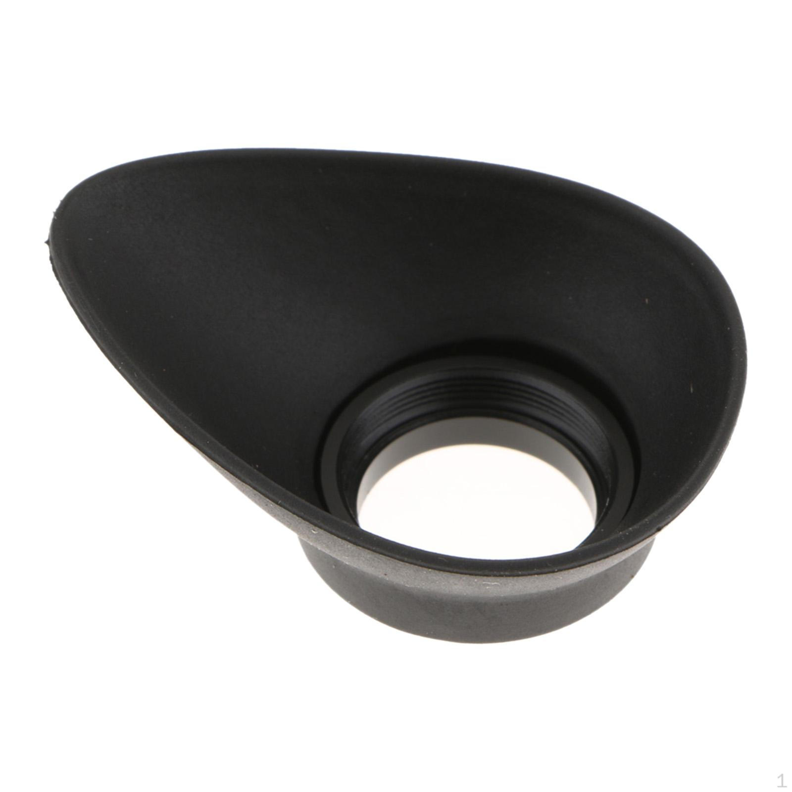 Qiline Vervanging Zoeker Oogschelp Oculair 22mm Oogbescherming Rubber Materiaal voor D700 D800 F5 F6 D4