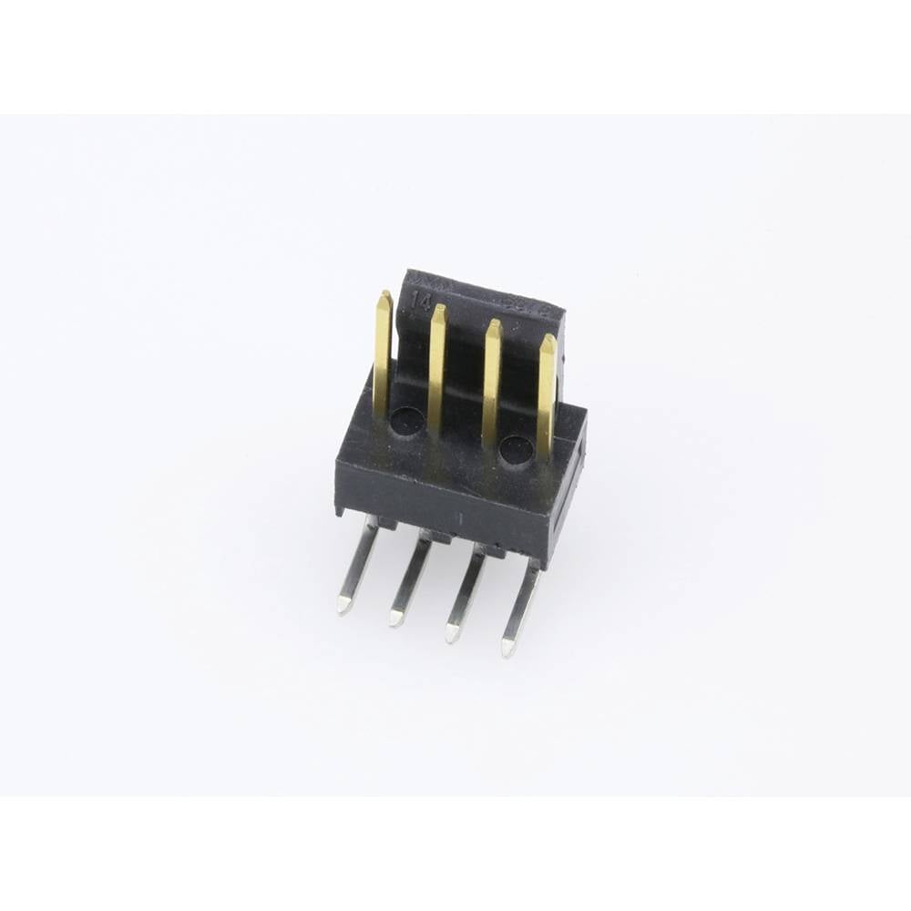 Molex 1718571004 Male header (standaard) Totaal aantal polen: 4 Rastermaat: 2.54 mm Inhoud: 1 stuk(s) Bulk