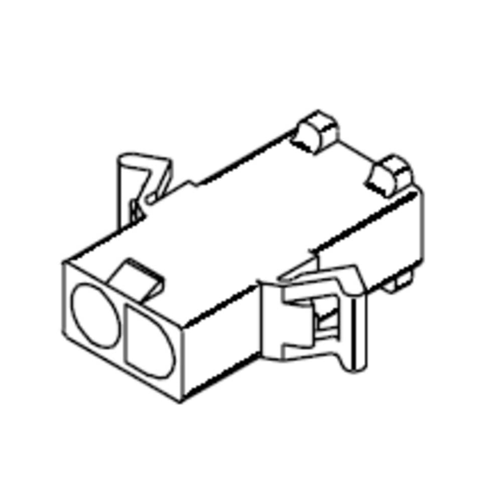Molex 39036022 Female behuizing (kabel) Inhoud: 1 stuk(s)
