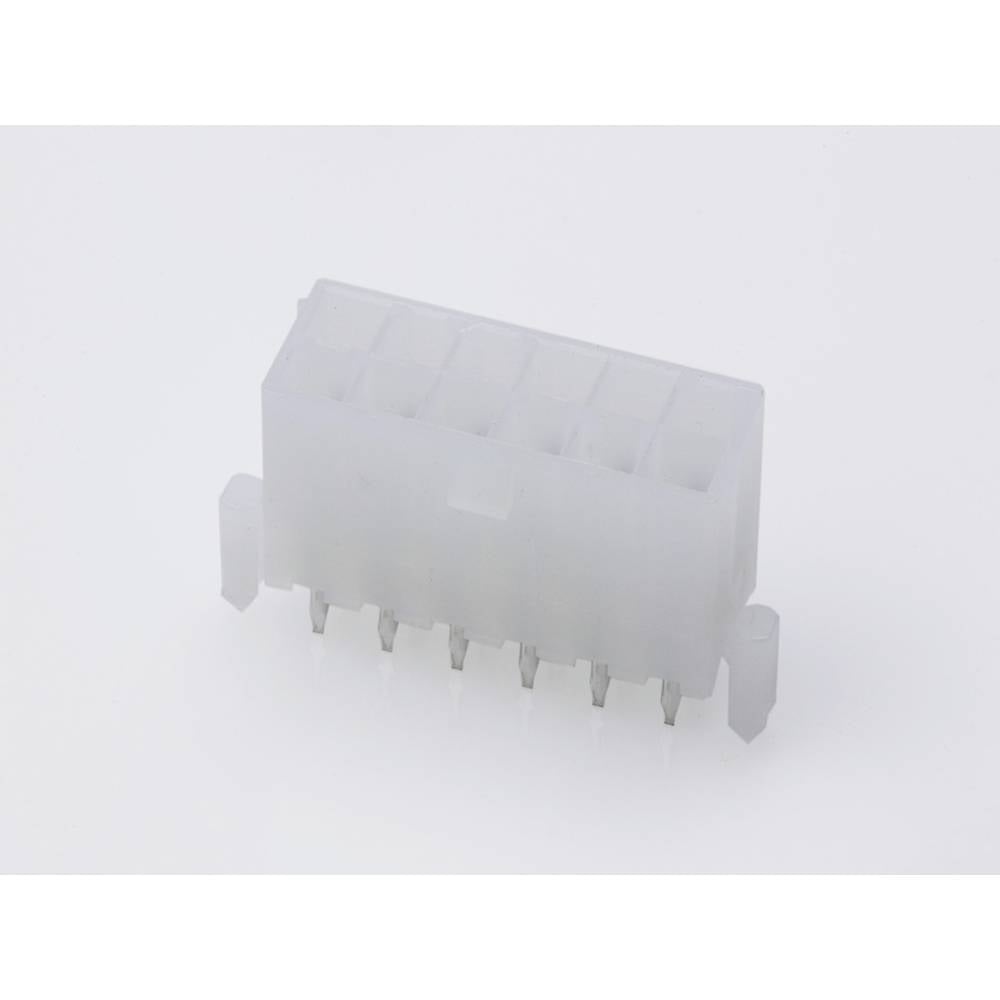 Molex 39306127 Female header, inbouw (standaard) Totaal aantal polen: 12 Rastermaat: 4.20 mm Inhoud: 1 stuk(s) Tray