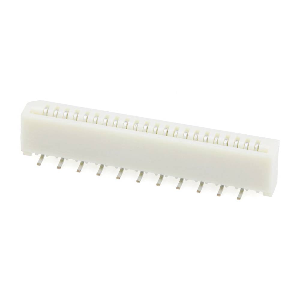 Molex 528082271 Female header (standaard) Totaal aantal polen: 22 Rastermaat: 1.00 mm Inhoud: 1 stuk(s) Tape on Full reel
