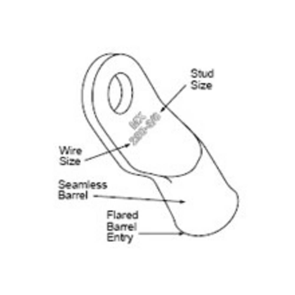 Molex 192210412 Ringkabelschoen 1 stuk(s) Bag