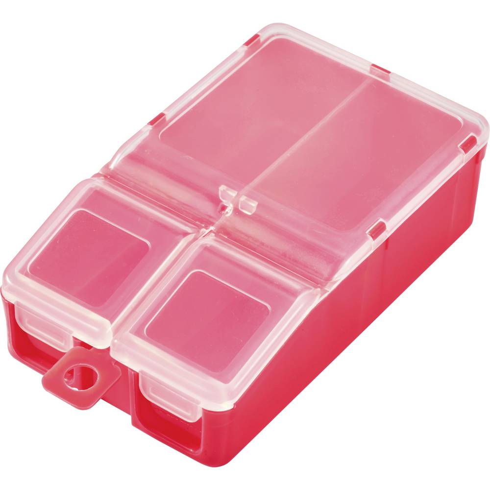 TRU COMPONENTS TC-ERB-9056 Assortimentsdoos (l x b x h) 113 x 60 x 30 mm Aantal vakken: 2 Variabele onderverdeling Inhoud 1 stuk(s)
