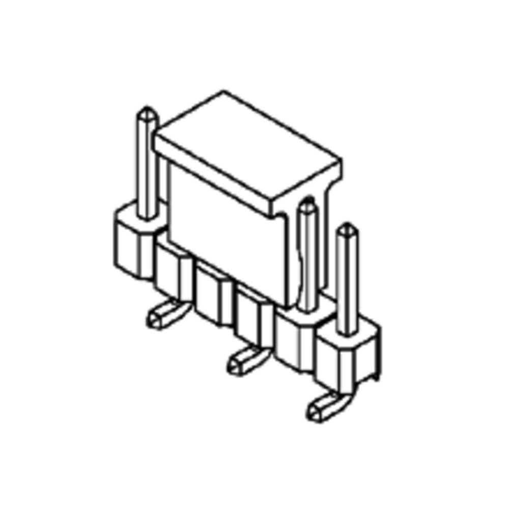 Molex 878980368 Male header, inbouw (standaard) Inhoud: 1920 stuk(s) Tape on Full reel