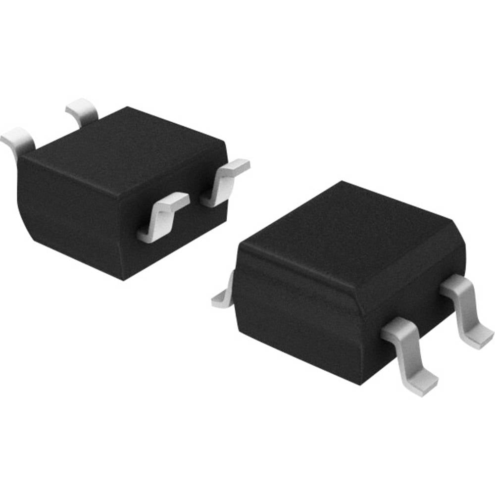Vishay MB6S-E3/80 Bruggelijkrichter TO-269AA 600 V 0.5 A Eenfasig