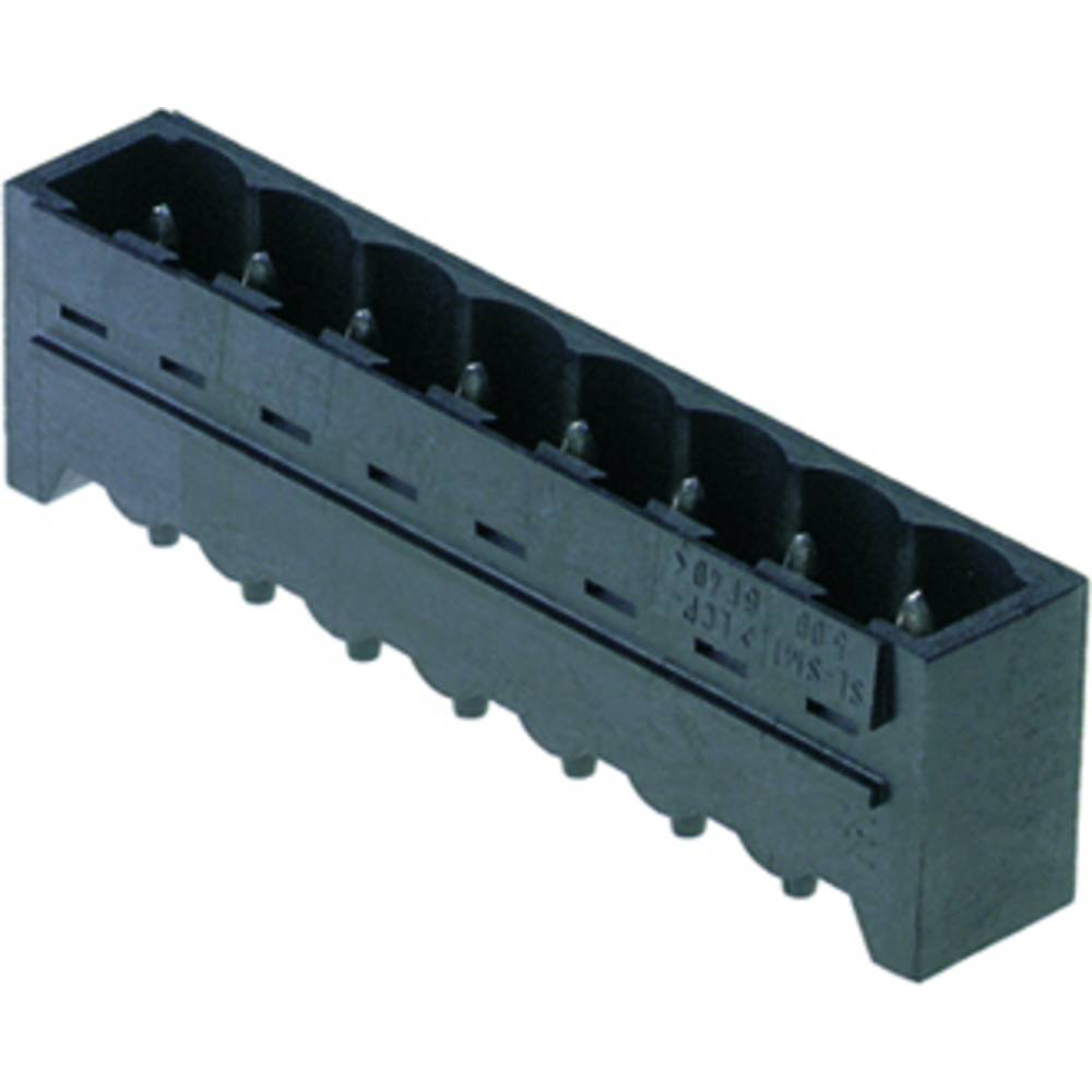 Weidmüller 1841220000 Male behuizing (board) BL/SL 5.00 Totaal aantal polen: 8 Rastermaat: 5 mm Inhoud: 50 stuk(s)