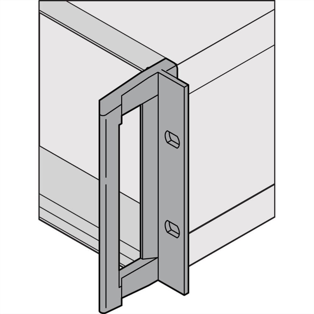 NVent SCHROFF 24572705 19 installatiebehuizing Grijs 2 stuk(s)