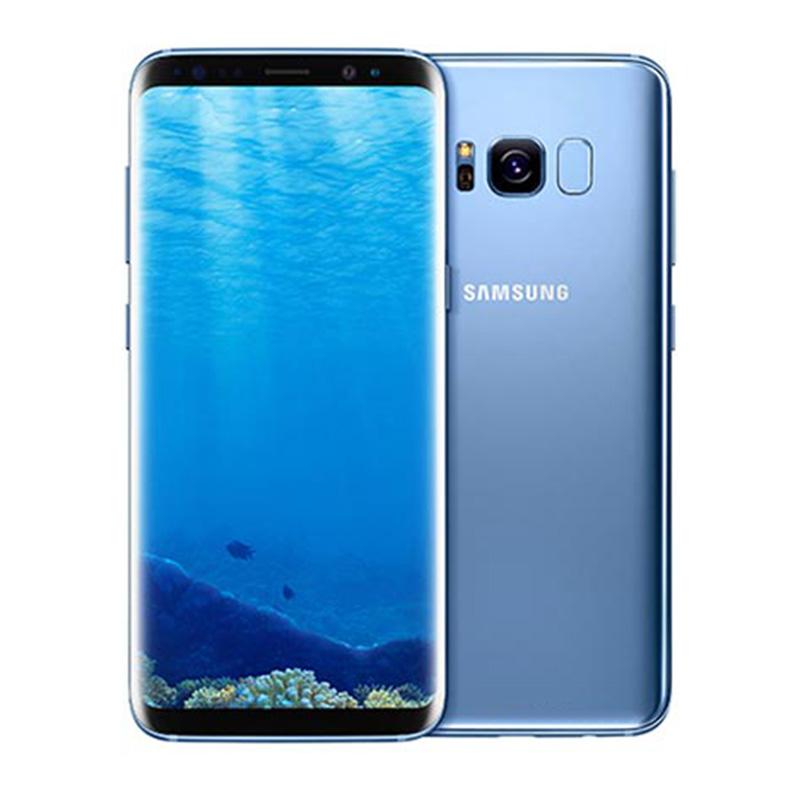 Samsung Gerenoveerde  Galaxy S8 G950F G950U 4G RAM 64GB ROM 5,8  12MP 3000mAh mobiele telefoon G950U Simple Set blauw