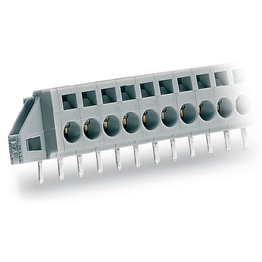 WAGO 231-607/017-000 Veerkrachtklemblok Aantal polen 7 Grijs 50 stuk(s)