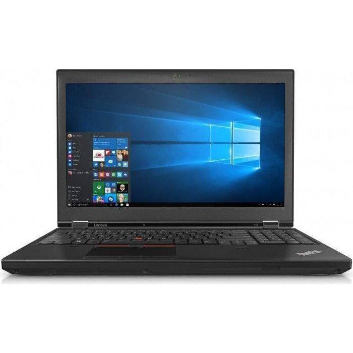 Lenovo ThinkPad P50 - Intel Core i7-6e Generatie - 15 inch - 16GB RAM - 256GB SSD - Windows 11