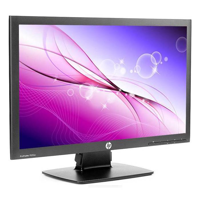HP ProDisplay P222va - 22 inch - 1920x1080 - DP - VGA - Zwart