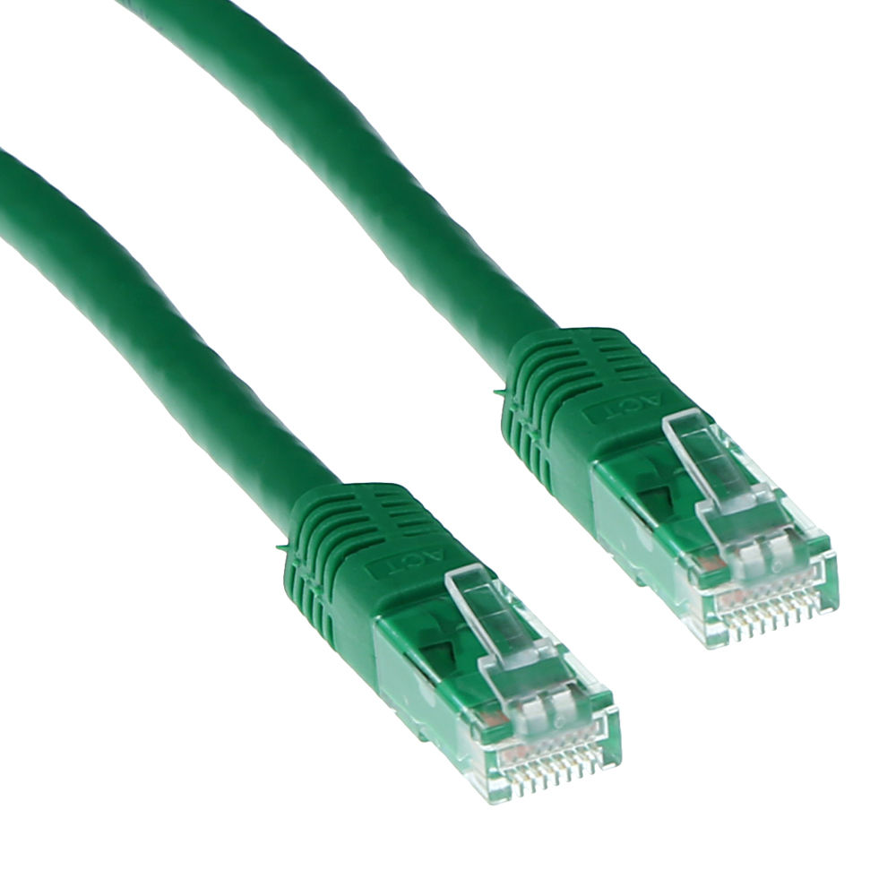 ACT IB5701 U/UTP CAT5E Patchkabel Groen - 1 meter