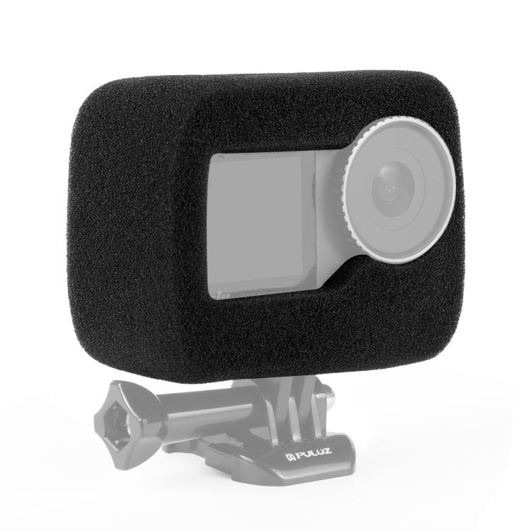 Sunsky-Spare Parts Voor DJI Osmo Action 4 / 3 PULUZ High Density Foam Windshield (Zwart) zwart