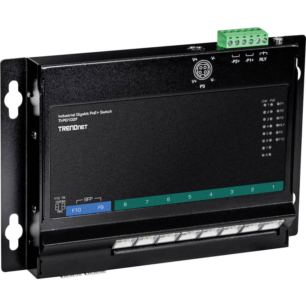 TrendNet TI-PG102F Industrial Ethernet Switch 10 / 100 / 1000 MBit/s