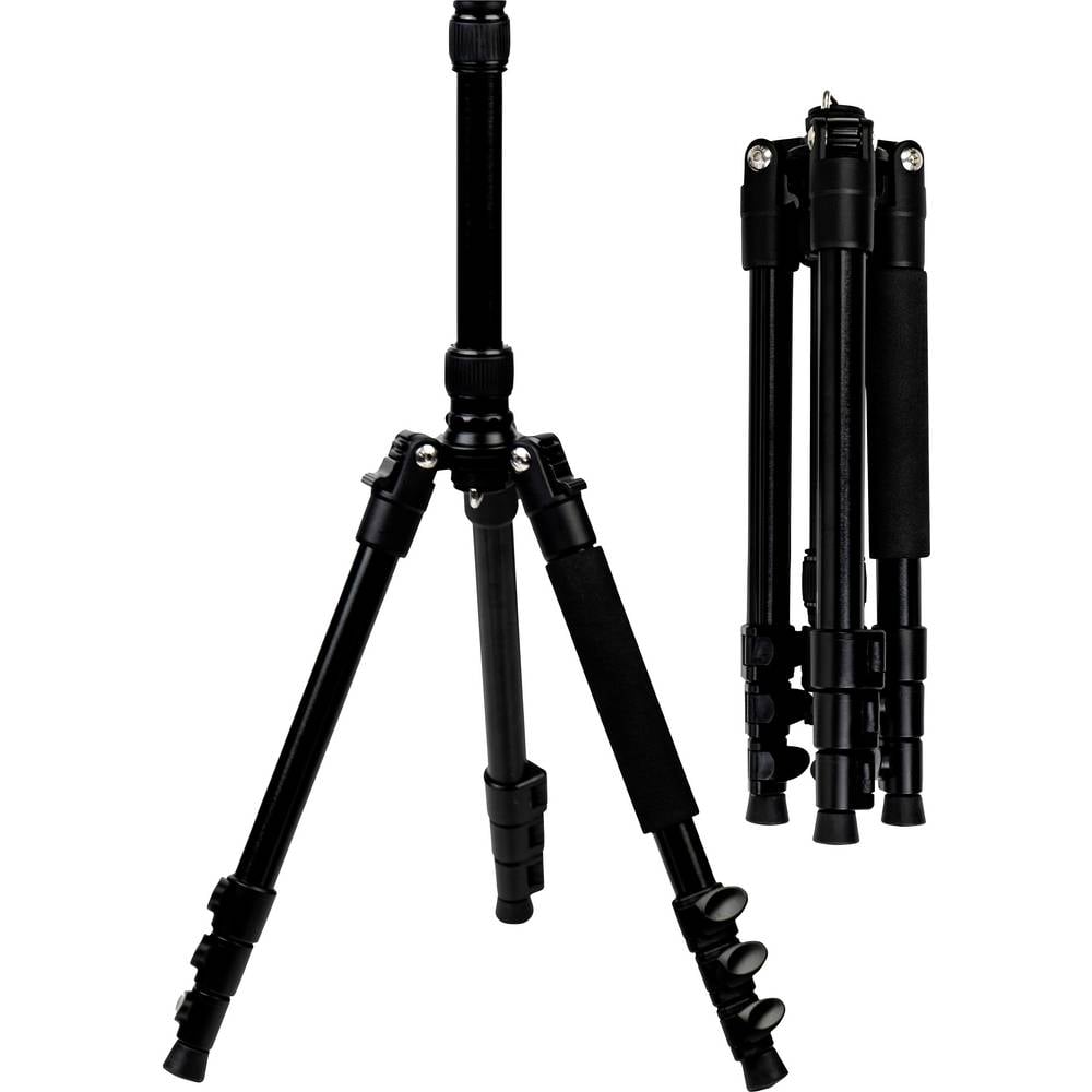 Deeper Tripod Tripod 1/4 inch Werkhoogte: 51 - 136 cm Zwart