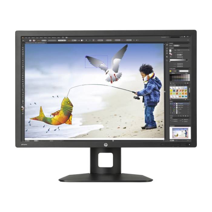 HP Z Display Z30i - 30 inch - 2560x1600 - DP - DVI - HDMI - VGA - Zwart