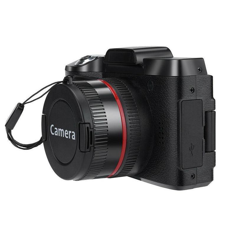 Cucu06 Digitale Full HD 16x digitale camera Professionele videocamcorder Vloggingcamera zwart