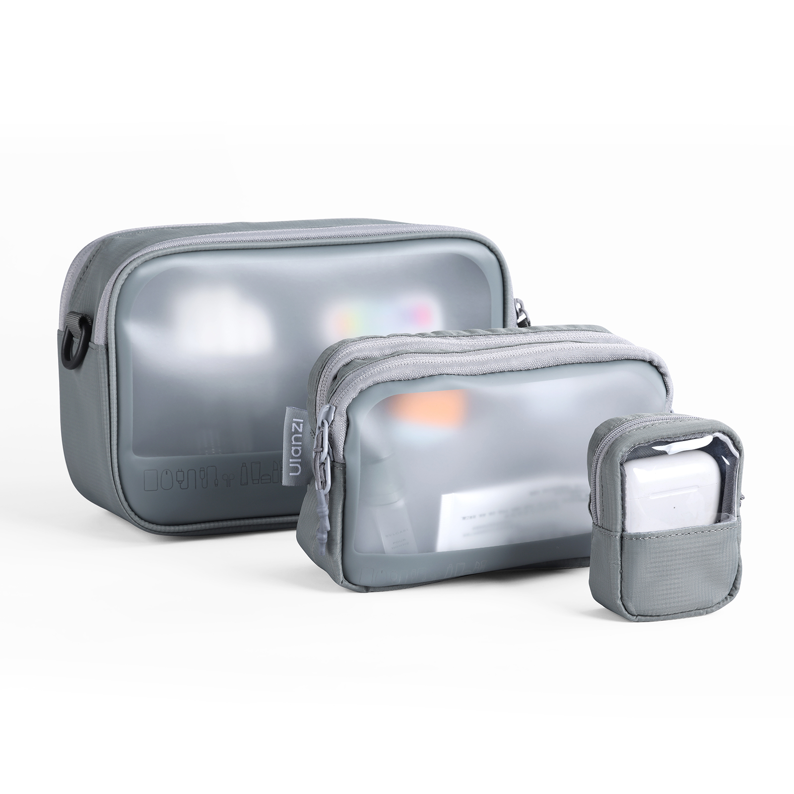 Ulanzi BP15 SeeClear Tech Pouch KIT: L+M+Mini