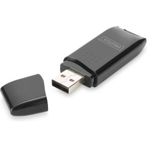 Assmann Digitus USB 2.0 Zwart geheugenkaartlezer
