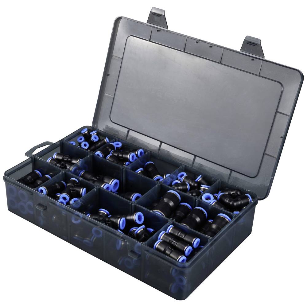 TRU COMPONENTS Slangbinder TC-12879280 TC-Fitting kits-A 145 stuk(s)