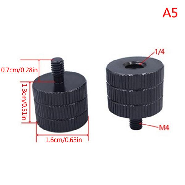 Fragrance Court 1/4 naar M4 M5 M6 M8 M10 schroef mannelijk naar vrouwelijk draad schroefmontage converter adapter
