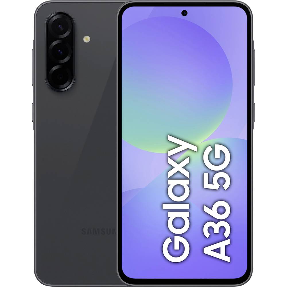 Samsung Galaxy A36 Smartphone 128 GB 17 cm (6.7 inch) Energielabel C (A - G) Zwart