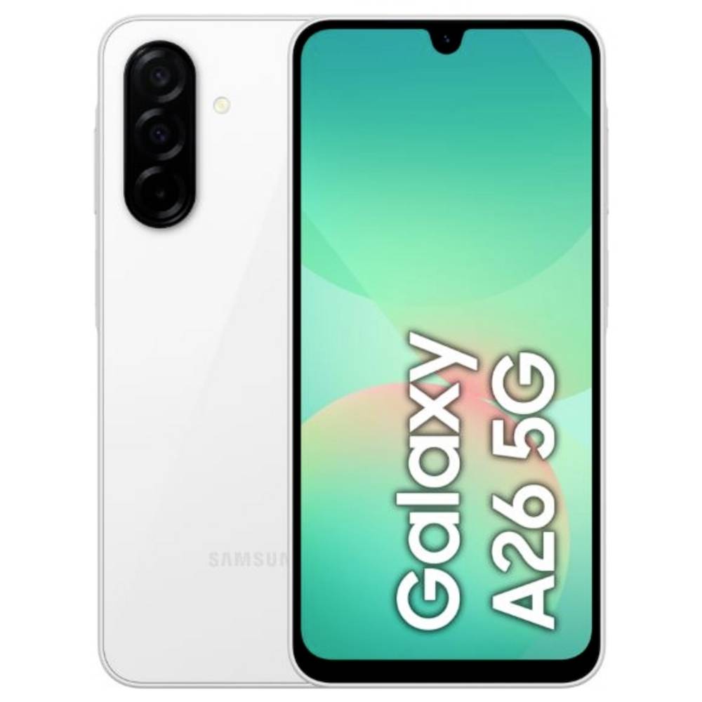 Samsung Galaxy A26 Smartphone 128 GB 17 cm (6.7 inch) Energielabel C (A - G) Wit