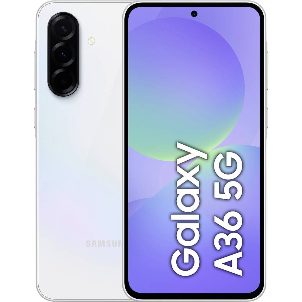 Samsung Galaxy A36 Smartphone 128 GB 17 cm (6.7 inch) Energielabel C (A - G) Wit