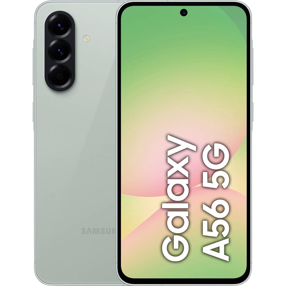 Samsung Smartphone 128 GB 17 cm (6.7 inch) Energielabel B (A - G) Olijf-groen Android 15 Dual-SIM