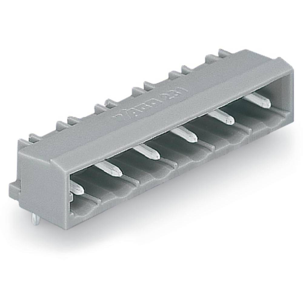 WAGO 231-840/001-000 Male header (standaard) 300 Totaal aantal polen: 10 Rastermaat: 7.50 mm Inhoud: 50 stuk(s)